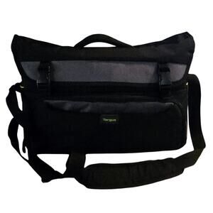 Targus Messenger/Computer Bag for 17" Lots of Storage Adj Shoulder Strap/Handle
